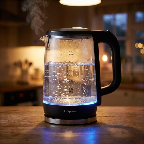 Infapower glass kettle - infapower,