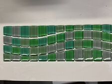 Green/Clear Glass Mosaic