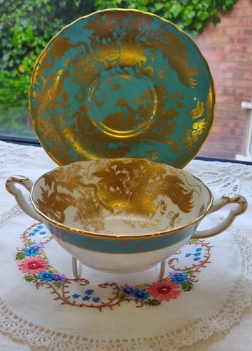 Rare royal crown derby gold - ,