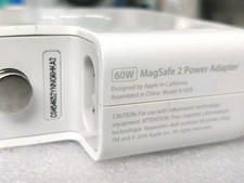 Genuine official original authentic Apple 60W MagSafe 2 A1435 charger adapter