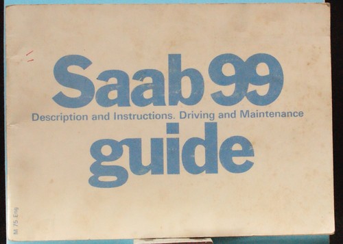 Saab series owner guide - series,