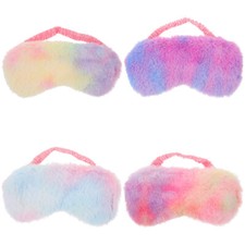 4 Pcs Plush Sleeping Mask