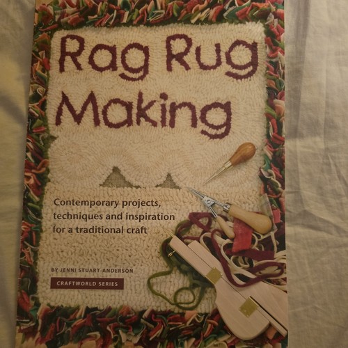 Rag rug making - making, jenni