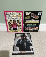 WWF Sticker Album Bundle Joblot Vintage WWE