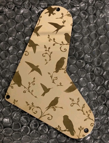 Custom engraved brass cavity