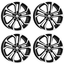 4 Dezent TA dark wheels 7.0Jx17 5x110 for Alfa Romeo Giulietta 17 Inch rims