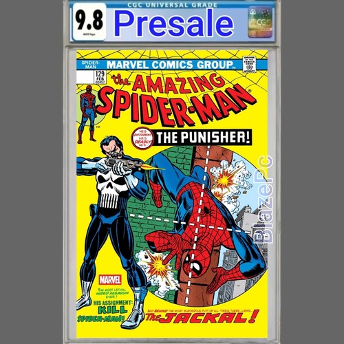 Amazing spider man 129 cgc - amazing, spider-man