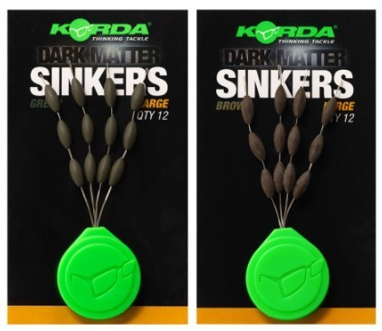 Korda brown sinkers - brown,