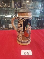 Vintage - Foreign German 2029 Moma Interesting Handle Decorative Beer Beir Stein