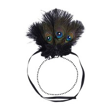 Feathered Headband Vintage