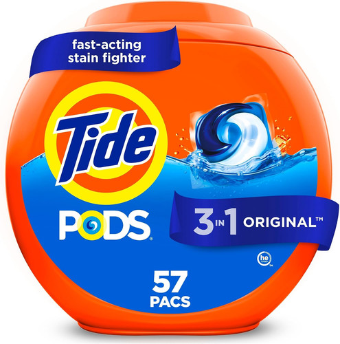Tide pods laundry detergent - laundry,