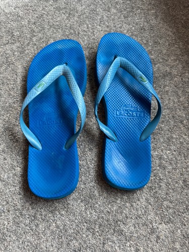 Mens blue lacoste - blue, flip