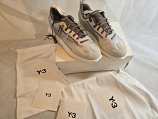 Adidas Y-3 Orisan Trainers Shoes - Silver Metallic - Size UK 8.5 - HQ5976