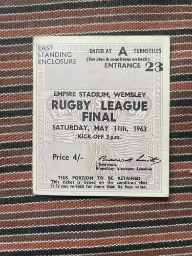 1963 rugby league - league, challenge