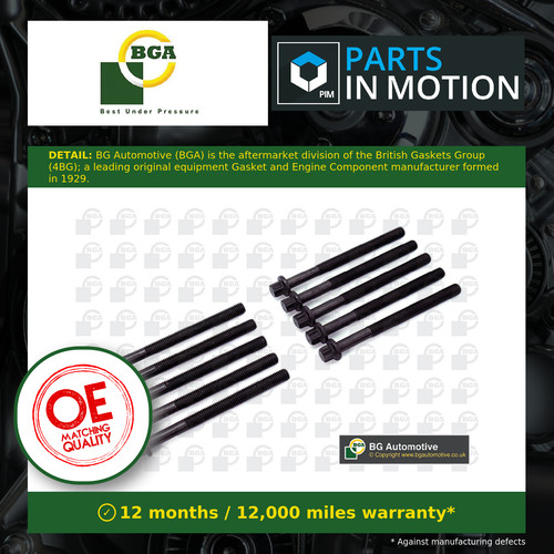 Cylinder head bolts fits - cylinder,