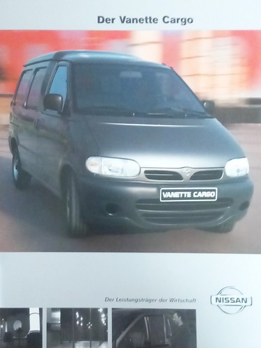 Nissan vanette cargo 99 - vanette,