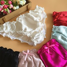 Women Silk Satin Briefs