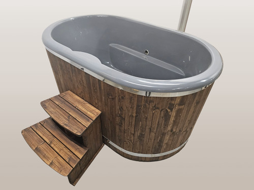 Oval hot tub fibreglass - oval, liner