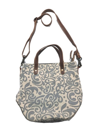 Myra bag leather canvas - myra,