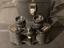 Vintage Pathescope Pair of Binoculars 8x30 field 7.5' great for birdwatching