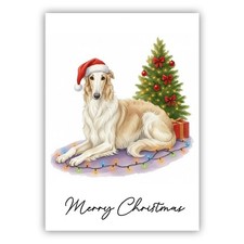Borzoi Christmas Dog Lovers