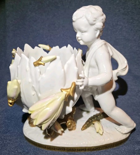 Antique moore bros porcelain - bros.,