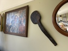 Antique Primitive Wooden Wall