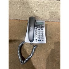 Binatone System 1000 Corded Telephone Caller Display Answering Machine - Silver