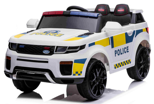 Kids ride jeep - kids, police