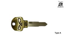 SKULL KEY BLANK for Honda Sym