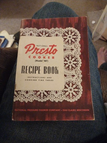 Presto cooker model recipe - 40,