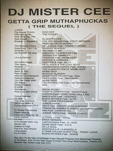 Mister cee getta grip - mister,