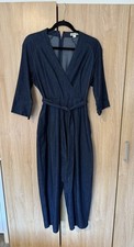 Whistles Jumpsuit Denim Dark