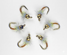 Blindside Midge UV Olive Soft Hackle Nymphs - Premium Trout Fly Fishing Flies