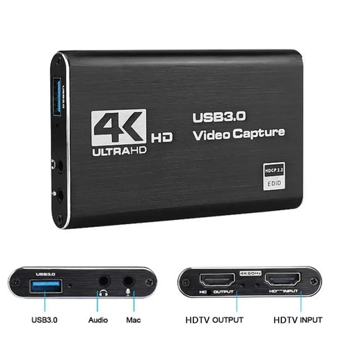 Audio video capture card - 4k,