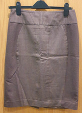Next Taupe Colour Skirt Size 12