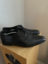 Gents black leather racing - gents,