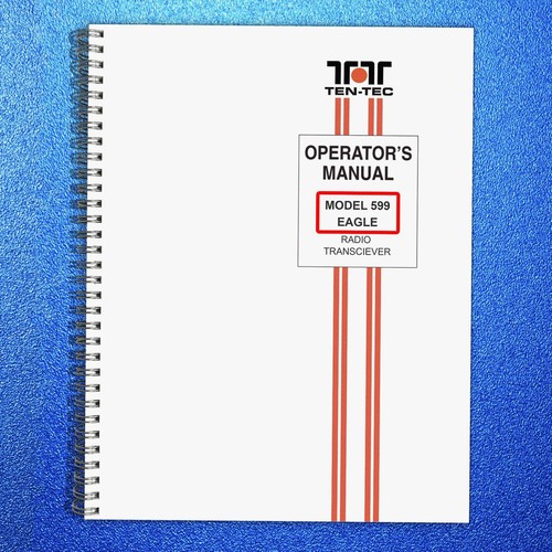 Ten tec eagle 599 user - ten,