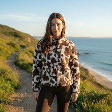 OHS Print Teddy Fleece Half