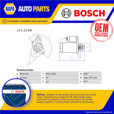 Starter Motor fits MERCEDES