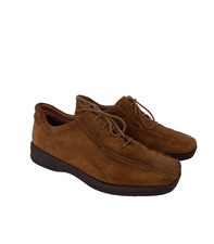Rohde Shoes Brown Suede Lace