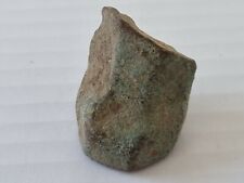 Medieval zoomphoric bronze pot leg in uncleaned condition found in England. L59