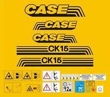 Case CK15 Mini Digger Decal