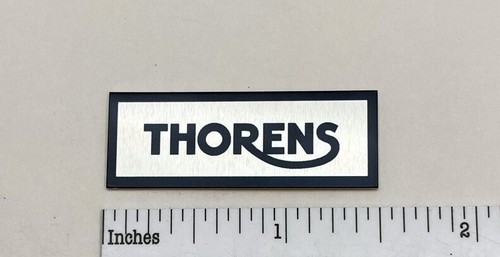 Thorens turntable badge logo - turntable,