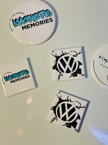 50x50mm fridge magnets camper - 50x50mm,