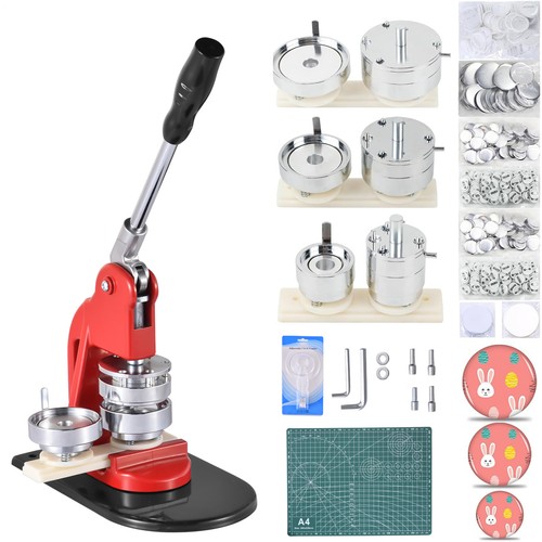 Button maker machine multiple - button,