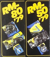 1979 Suzuki RM50 RM80 tri-fold