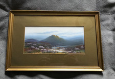 Frank Holmes gouache painting