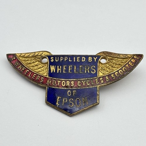 Vintage wheelers epsom enamel - wheelers,