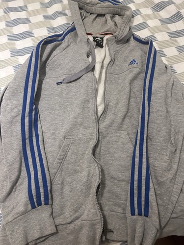 Adidas blue stripe grey - adidas,